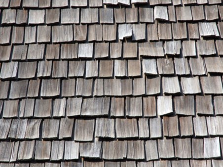 Wood Roof Shingles HO-scale (1:100) 2/pk