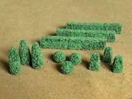 <p>HO-scale, Boxwood Plants, 20/pk, 1/4" to 7/8" Height</p>
