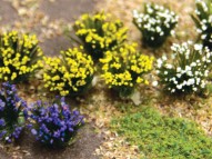 Detachable Flower Bushes (Cool Color)